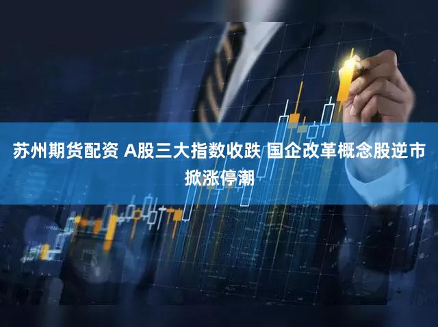 苏州期货配资 A股三大指数收跌 国企改革概念股逆市掀涨停潮