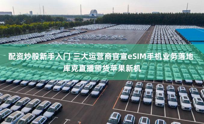 配资炒股新手入门 三大运营商官宣eSIM手机业务落地 库克直播带货苹果新机