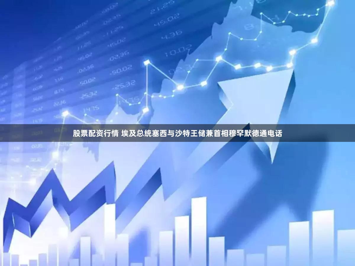 股票配资行情 埃及总统塞西与沙特王储兼首相穆罕默德通电话