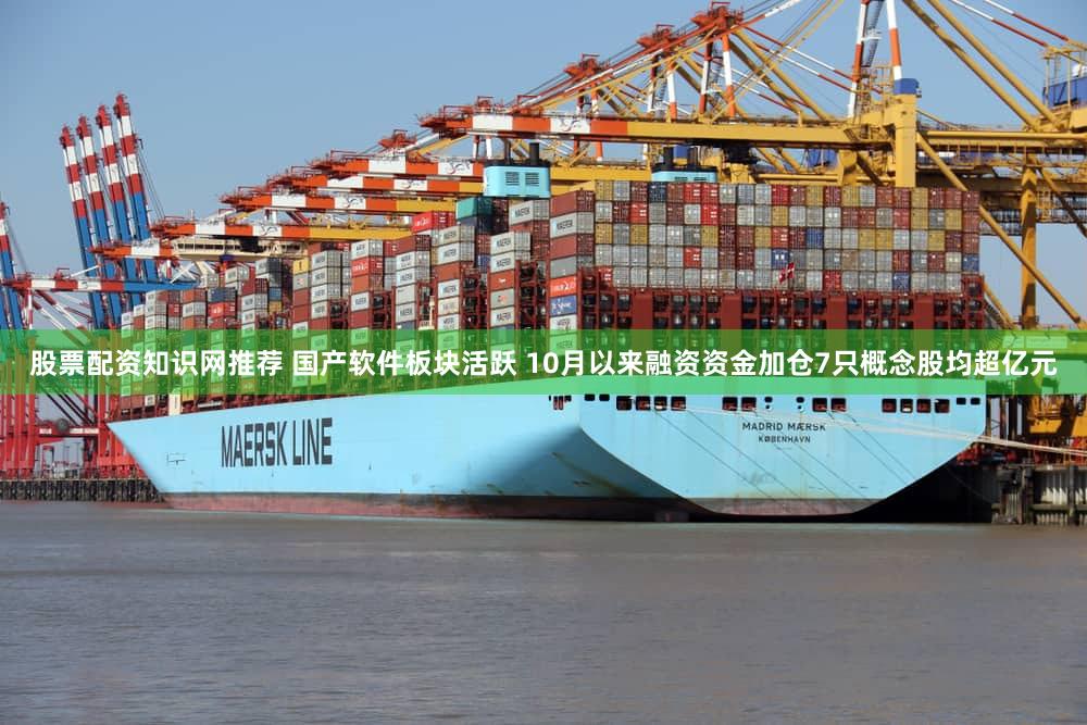 股票配资知识网推荐 国产软件板块活跃 10月以来融资资金加仓7只概念股均超亿元