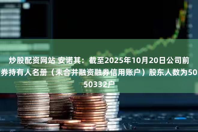 炒股配资网站 安诺其：截至2025年10月20日公司前N名证券持有人名册（未合并融资融券信用账户）股东人数为50332户