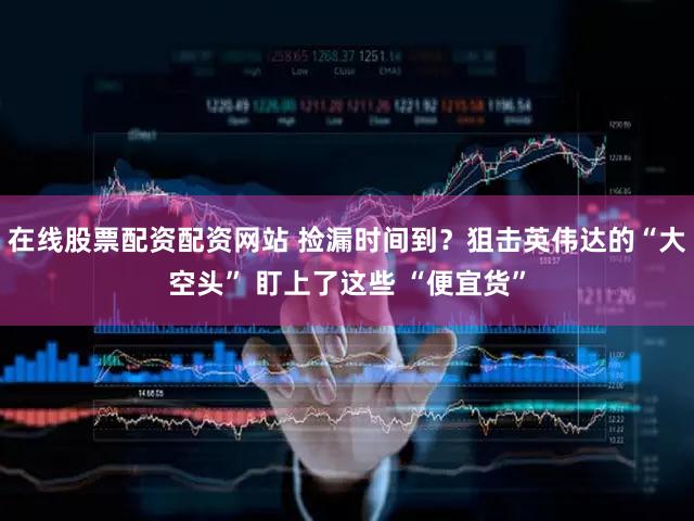 在线股票配资配资网站 捡漏时间到？狙击英伟达的“大空头” 盯上了这些 “便宜货”