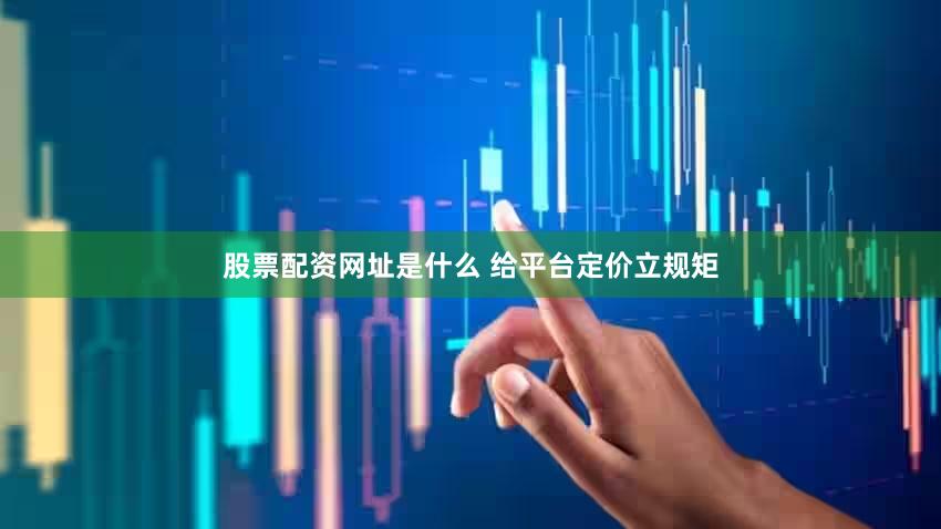 股票配资网址是什么 给平台定价立规矩