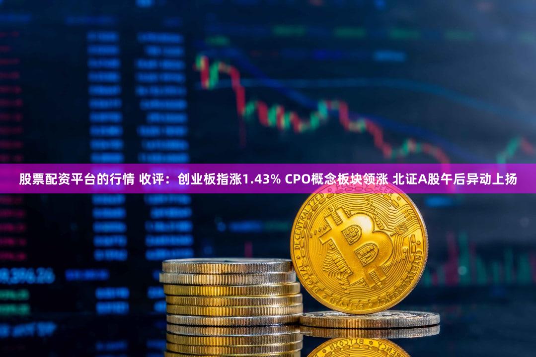 股票配资平台的行情 收评：创业板指涨1.43% CPO概念板块领涨 北证A股午后异动上扬