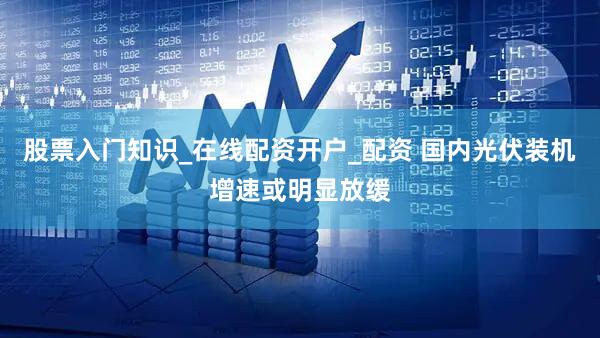 股票入门知识_在线配资开户_配资 国内光伏装机增速或明显放缓